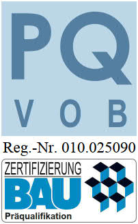 Markert Galabau GmbH - PQ-Logo Zertifizierung Bau